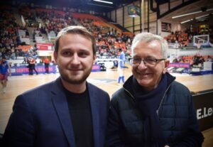 François Bonneau, soutien de la liste.